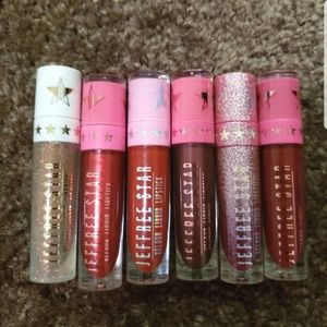 Jeffree Star velour liquid lip bundle